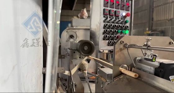 45kw 전력 소비 웨이퍼 비스키트 간식 제조 기계 완전 자동 50kg/h