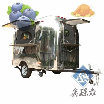 상업용 식품 카트 모바일 음식 트럭 부엌과 피자 오븐 신뢰할 수 있는 판매자