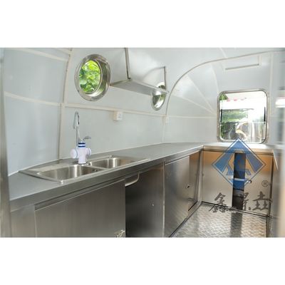 상업용 식품 카트 모바일 음식 트럭 부엌과 피자 오븐 신뢰할 수 있는 판매자