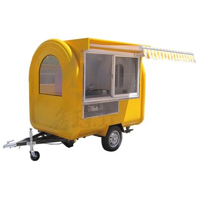 커피숍 트레일러 외관 거리 판매용 가연제철 패스트 푸드 키오스크