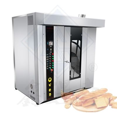 16 트레이 로터리 랙 오븐 베이커리 호텔 기계 기능 100kg/h