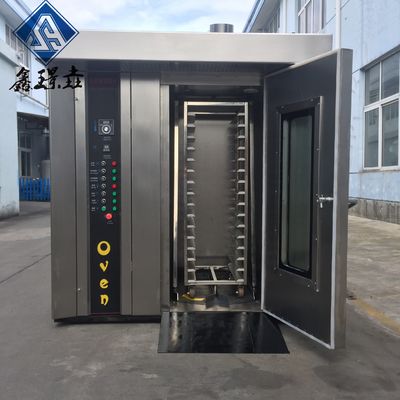 16 트레이 로터리 랙 오븐 베이커리 호텔 기계 기능 100kg/h