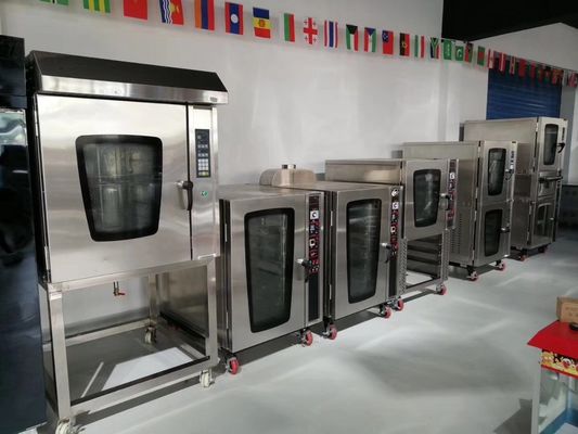 의류 가게 빵 케이크를 위한 다기능 8대 트레이 베이커리 오븐 현대 스타일의 베이킹