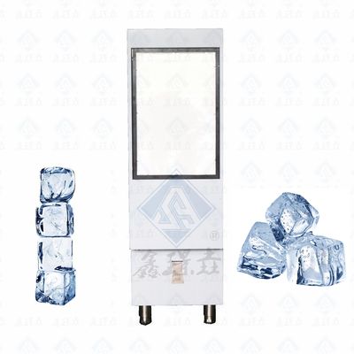 높은 출력과 900kg의 얼음 저장 용량을 가진 상업용 큐브 얼음 제조 기계