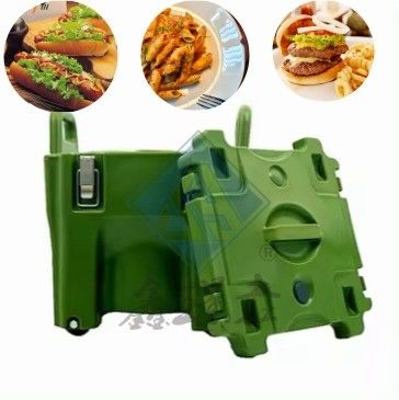 20L 단열식품 용기 39cm x 39cm x 44.5cm 음식 트레이 없이