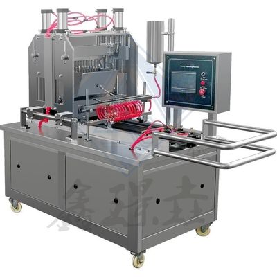 식품 가공 공장에서 딱딱한 과자 제조를 위한 자동 전기 고무 과자 기계