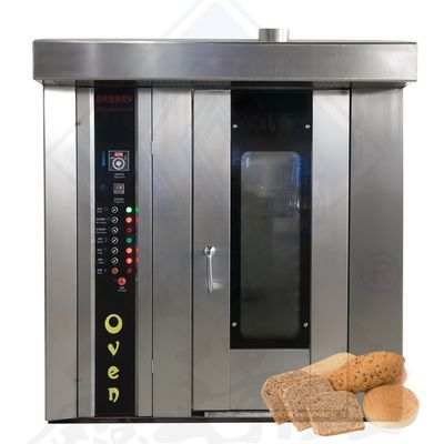 사용자 정의 16 트레이 쿠키 로터리 오븐 합리적인 380V-50Hz-3P 전압