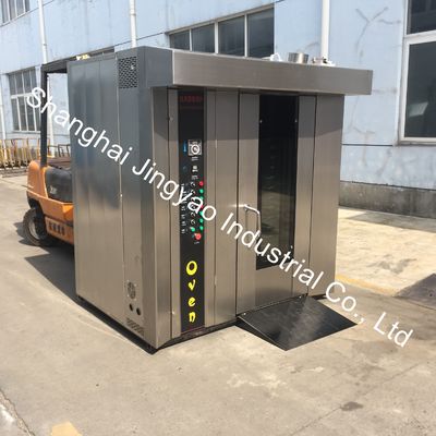 빵 베이커리 기계 로터리 트롤리 베이킹 기능과 스테인리스 스틸 전기 오븐