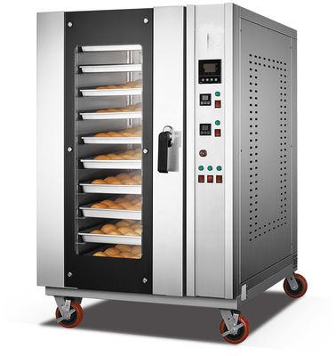 10 트레이 음식점 밀가루 공장 운영에서 빵을 구기 위한 전기 환전 오븐