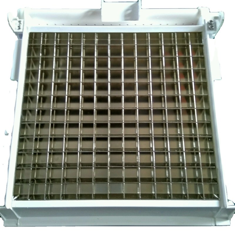 500kg/24h 산업용 7x18 그리드 36x36x22mm 얼음 증발기