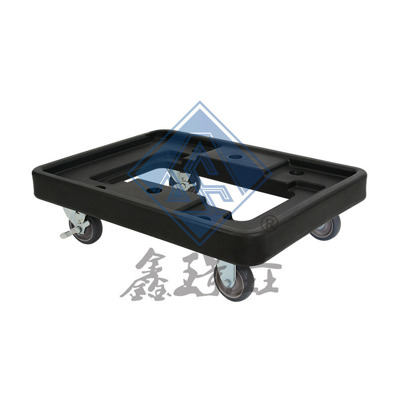 식품 디스플레이 검은 색 단열 상업식품 열기 운송 컨테이너 트롤리