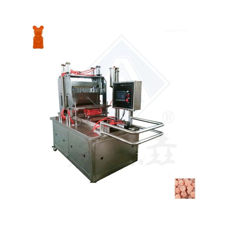 다양한 부드러운 과자 생산을위한 높은 생산성 블루베리 고무 과자 기계