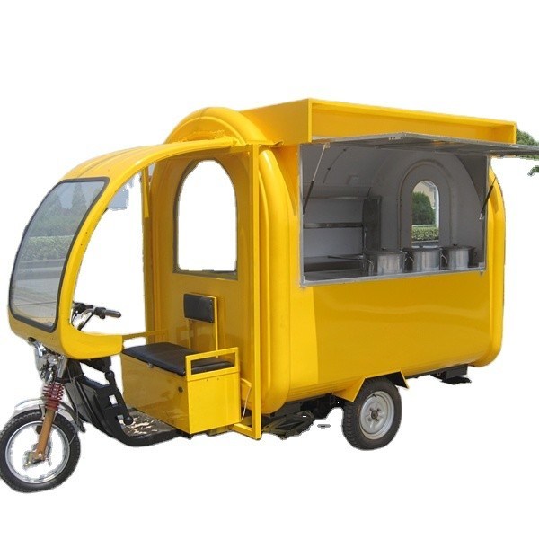 장수생명 모터사이클 삼륜자동차 아이스크림 거리 판매용 식품 장비