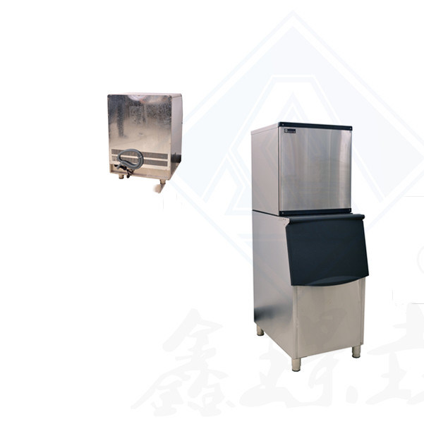 TECUMSEH 압축기 220V 300kg 평방 얼음 큐브 만드는 기계