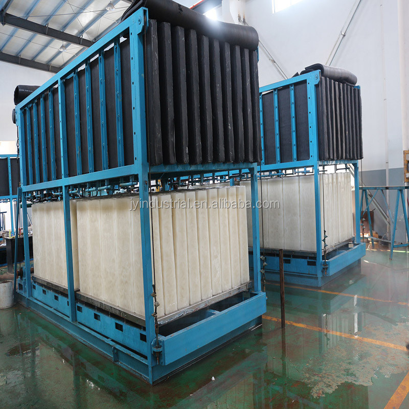 덴마크 댄포스 확장 밸브 터치 스크린 제어 시스템 사용 블록 아이스 머신