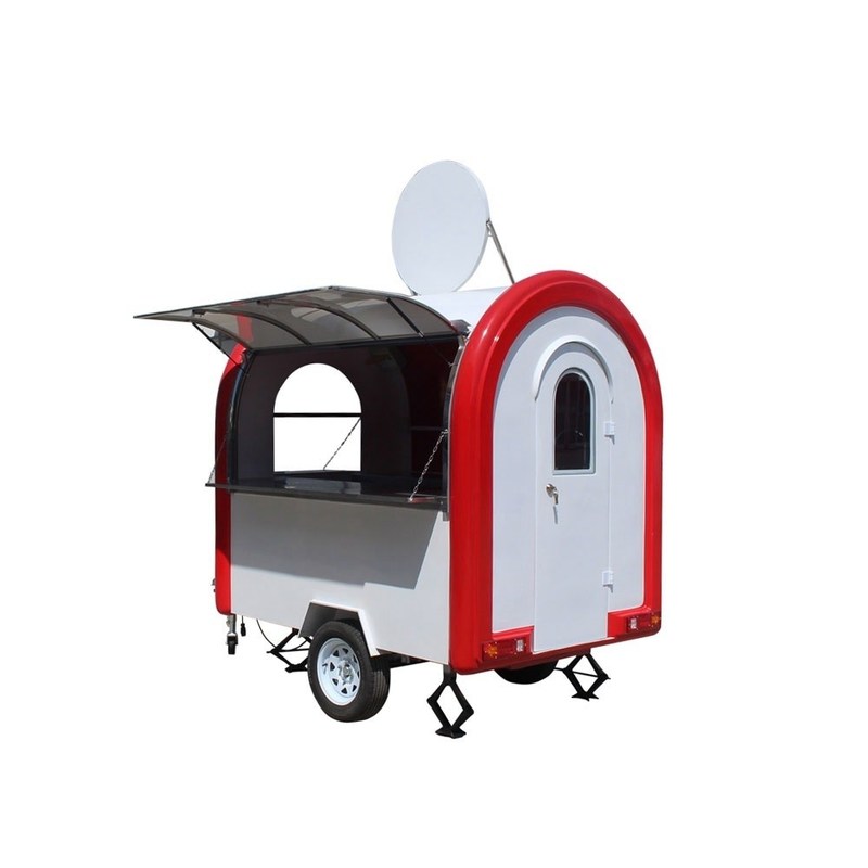 유제품 애플리케이션 전체 부엌 및 화장실 1500W 전압의 이동식 식품 트럭