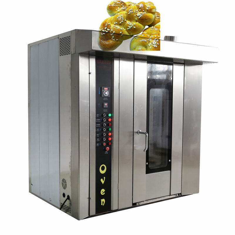 1500 KG 디젤 로터리 베이킹 오븐 빵 피자 고기 바게트 빠르고 균일한 난방