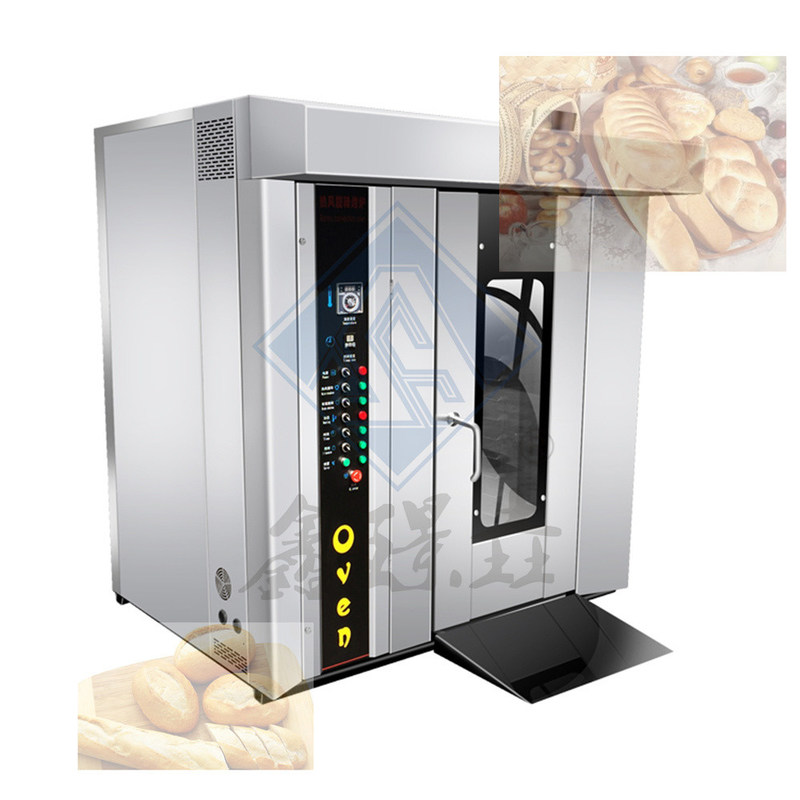 가스 디젤 로터리 빵 베이킹 오븐 온도 범위 방온 400