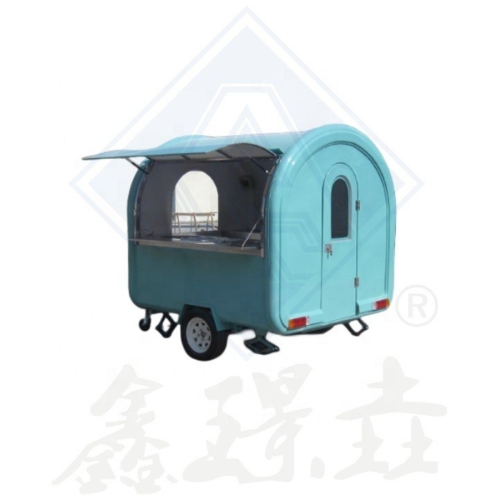 간식 판매 기능 모바일 커피 및 간식 판매를 위한 맞춤형 상업식품 카트