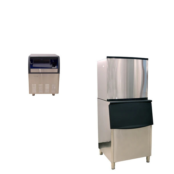 남아프리카 시장 상업용 블록 얼음 만드는 기계 1톤 562*830*1560mm 크기