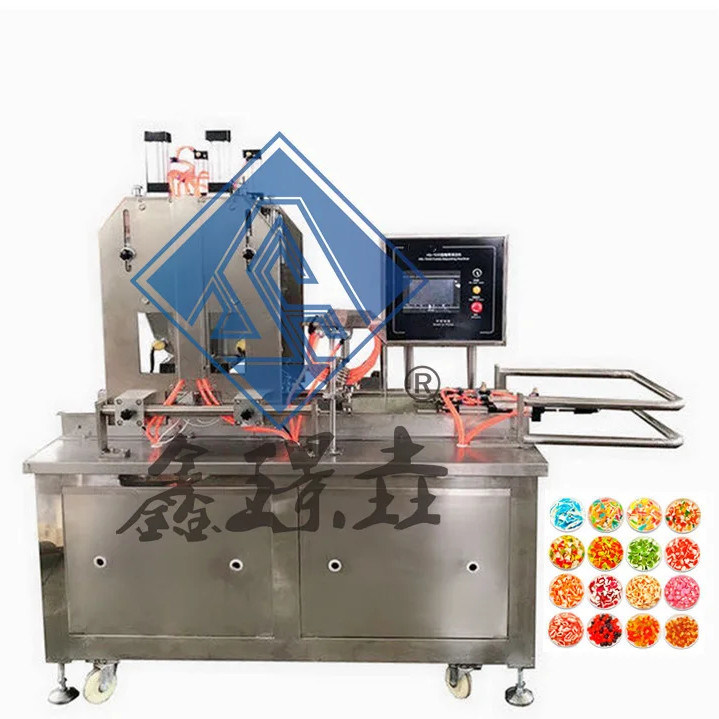 상하이에서 과자 식품 생산에 적합한 자동 하드 롤리팝 과자 기계
