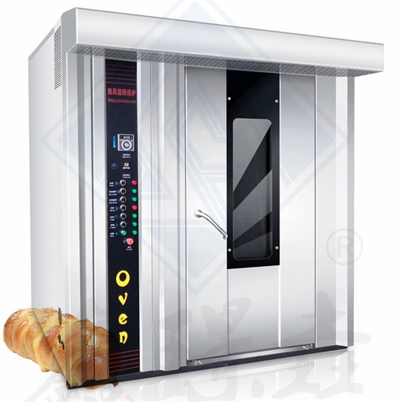 1800*2000*2200mm 크기 전기 쿠키 케이크 빵 회전 가스 산업 베이킹 오븐