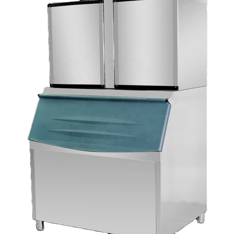 산업용 자동 큐브 아이스 메이커 좋은 2400P 1088kg/day 아이스 큐브 만드는 기계