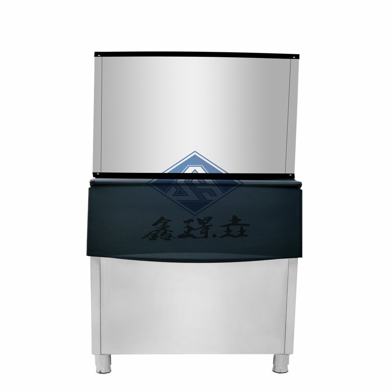 500P 227kg/day 농장용 얼음 큐브 메이커 상업 냉각 방식 물 냉각 자동