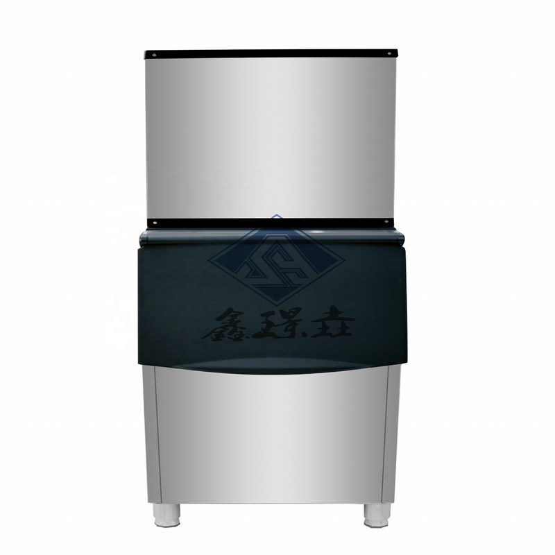 상업용 얼음 큐브 제조 기계 350P 159kg/day와 자동 작동