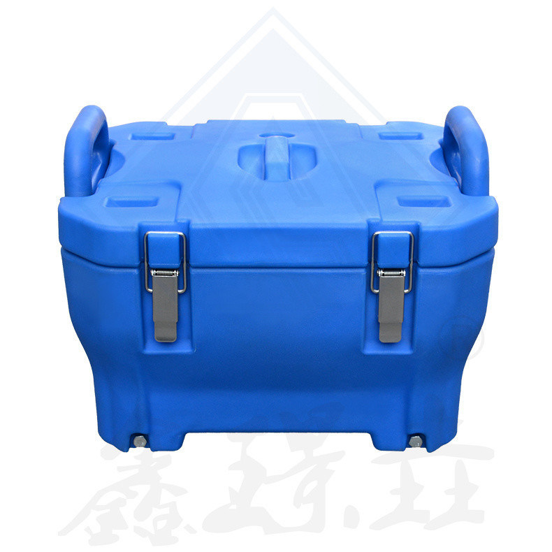 냉난방 폼과 맞춤형 색상의 스테인리스 스틸과 고립 된 점심 상자