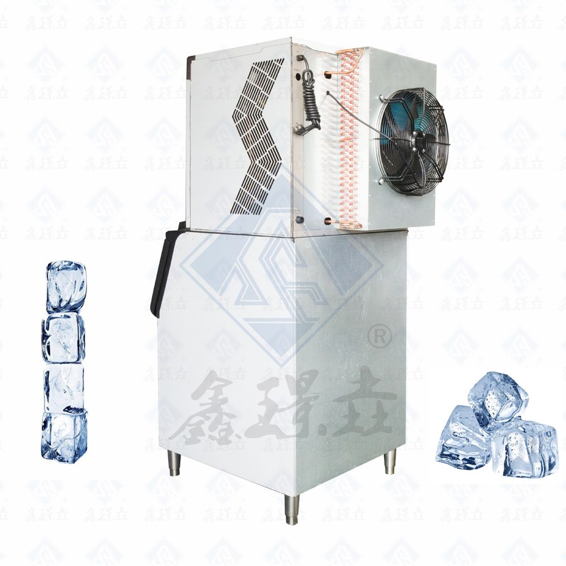 스테인레스 스틸 상업용 아이스 큐브 제조 기계 바 바와 슈퍼마켓