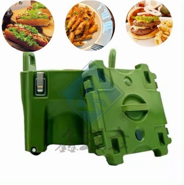 20L 단열식품 용기 39cm x 39cm x 44.5cm 음식 트레이 없이